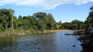 Um lugar paradisíaco para pescar e meditar, um pedaço do céu na terra.