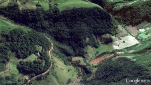 Peraus da costa do Portela mais de cem anos depois ainda  cobertos de mato